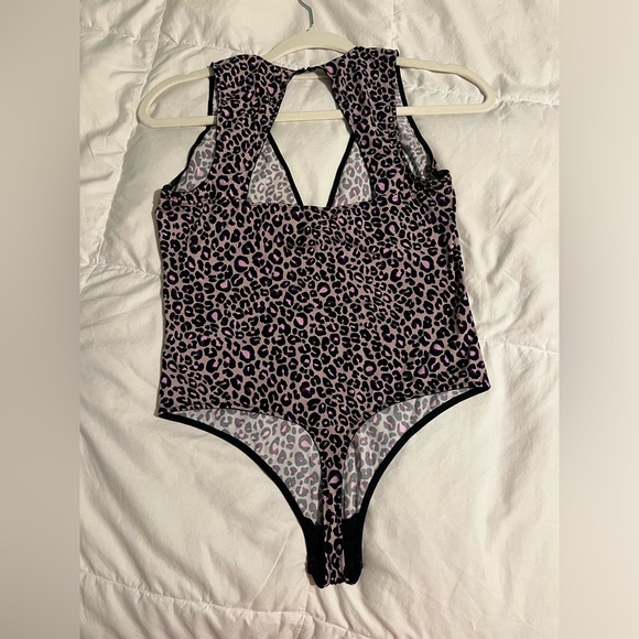Purple Cheetah Print VS Bodysuit - Picture 2 of 4